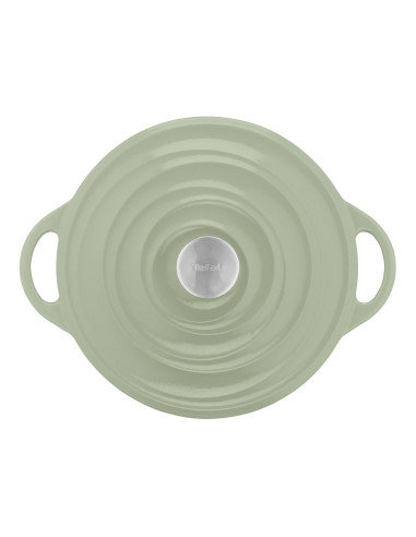 Faitout Peu Profond Fonte LOV Vert (28CM)