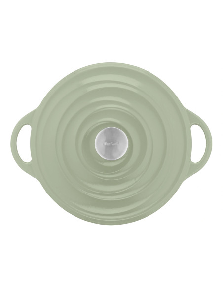 Faitout Peu Profond Fonte LOV Vert (28CM)