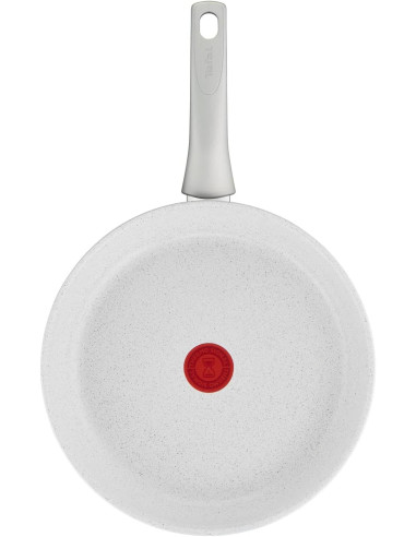 Natural Chef POELE Ceramique Blanc - 24CM