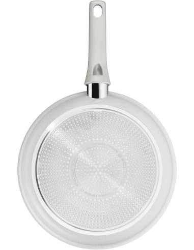 Natural Chef POELE Ceramique Blanc - 24CM