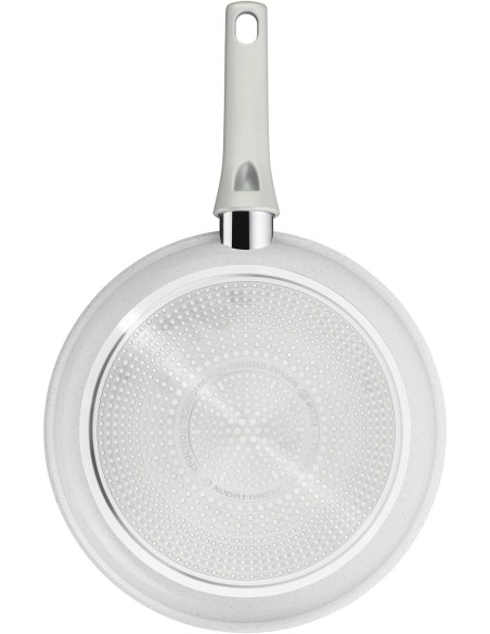 Natural Chef POELE Ceramique Blanc - 24CM