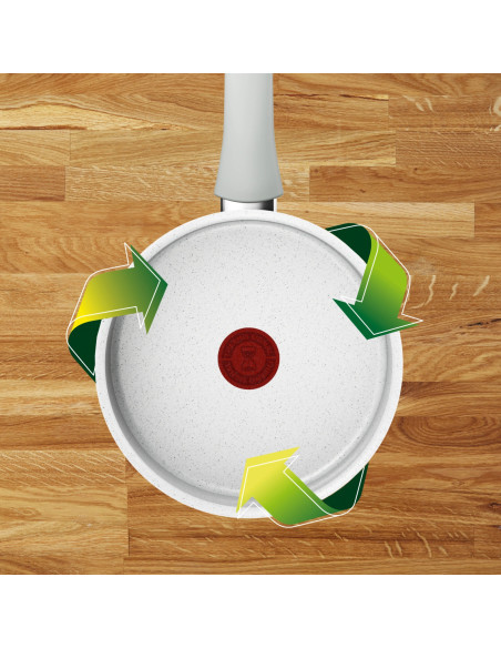 Natural Chef Casserole 18cm Céramique Blanc