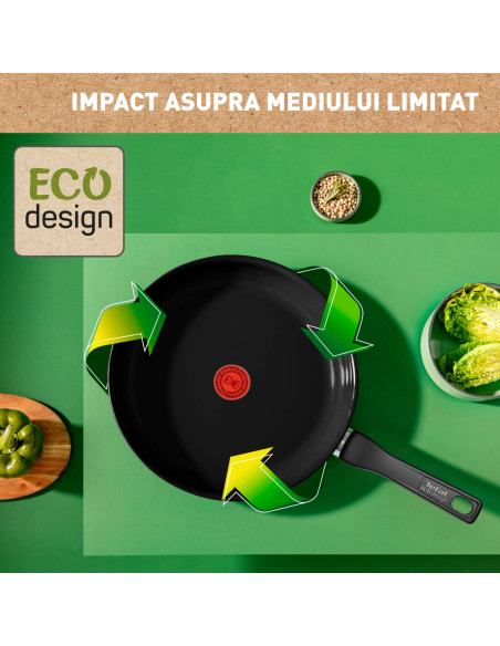 Renew Black Poêle 28cm Céramique Noir