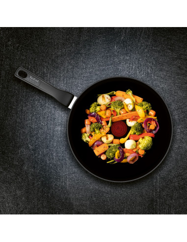 Renew Black Wok 28cm Céramique Noir