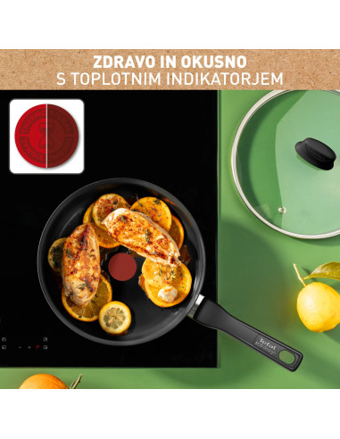 Renew Black Sauteuse 24cm Céramique Noir