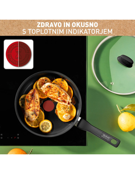 Renew Black Sauteuse 24cm Céramique Noir