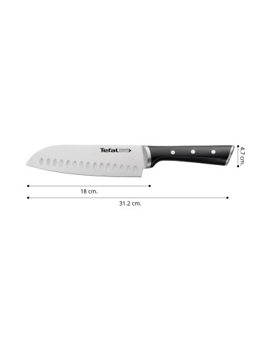 Ice Force Couteau Santoku 18cm