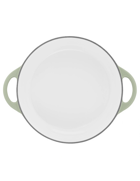 Faitout Peu Profond Fonte LOV Vert (28CM)