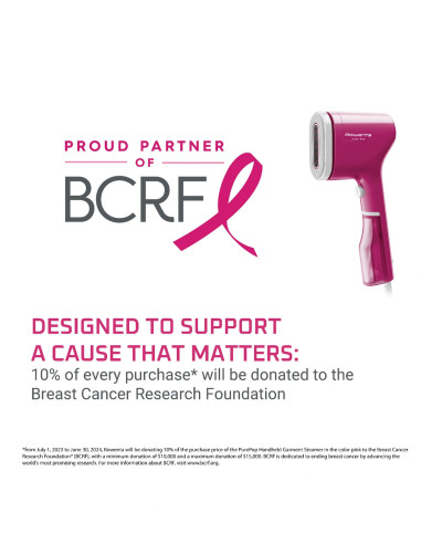 Défroisseur Vapeur à Main Rowenta Pure Pop Slim Rose - 1300W