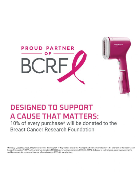 Défroisseur Vapeur à Main Rowenta Pure Pop Slim Rose - 1300W