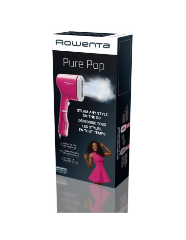 Défroisseur Vapeur à Main Rowenta Pure Pop Slim Rose - 1300W