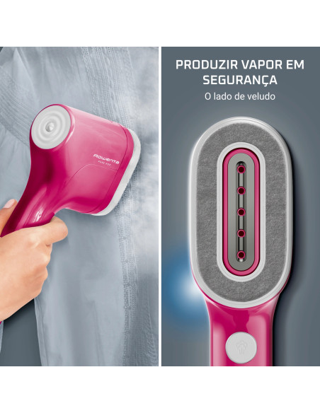 Défroisseur Vapeur à Main Rowenta Pure Pop Slim Rose - 1300W