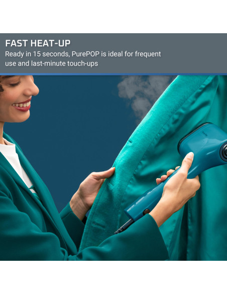 Défroisseur Vapeur à Main Rowenta Pure Pop Slim Bleu - 1300W