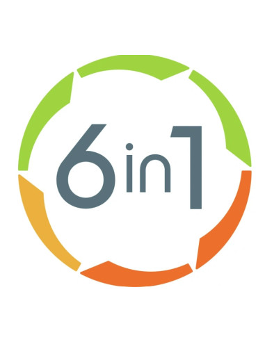 Multimoulinette 6 en 1 XXL AT723110 Hachoir - 500W - 6 fonctions