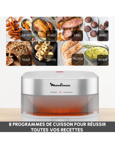 Friteuse Sans Huile Moulinex Easy Fry Infrared 7L