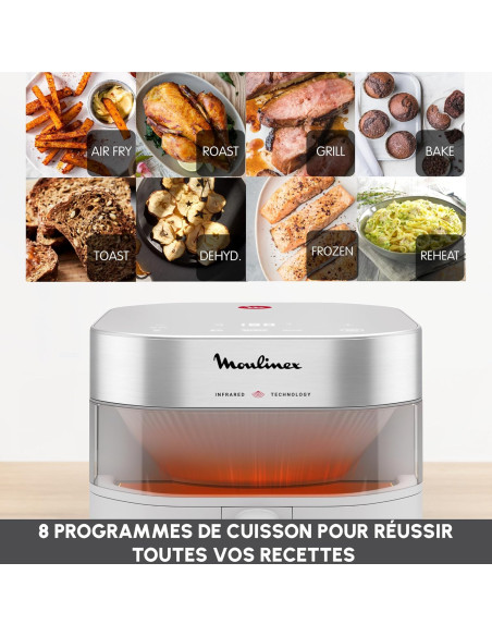 Friteuse Sans Huile Moulinex Easy Fry Infrared 7L Friteuse Sans Huile Moulinex Easy Fry Infrared 7L