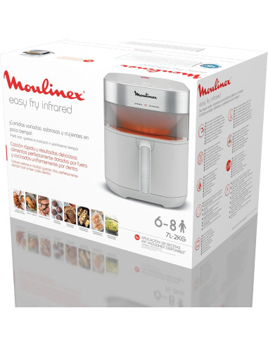 Friteuse Sans Huile Moulinex Easy Fry Infrared 7L