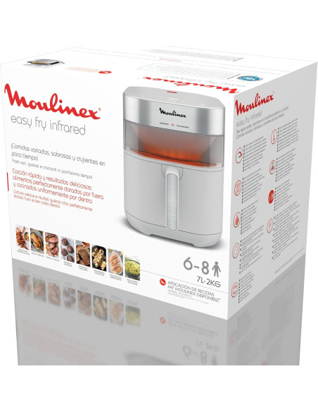 Friteuse Sans Huile Moulinex Easy Fry Infrared 7L Friteuse Sans Huile Moulinex Easy Fry Infrared 7L