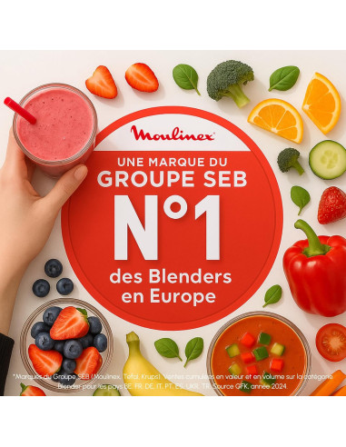 Blend Up - Mini Blender Puissant 1000 W