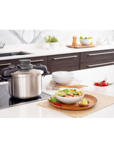 Cocotte Tefal Secure Compact - 8L Inox