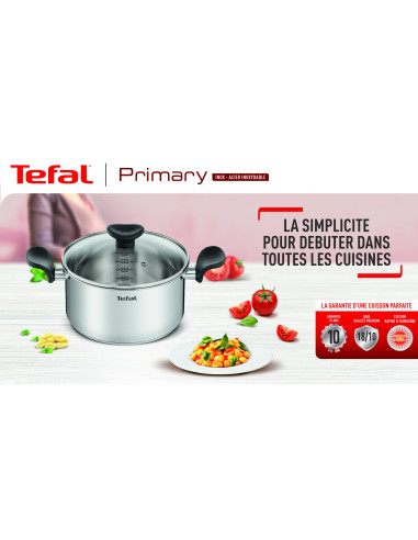 Tefal-Primary Marmite 28 Cm + Couvercle