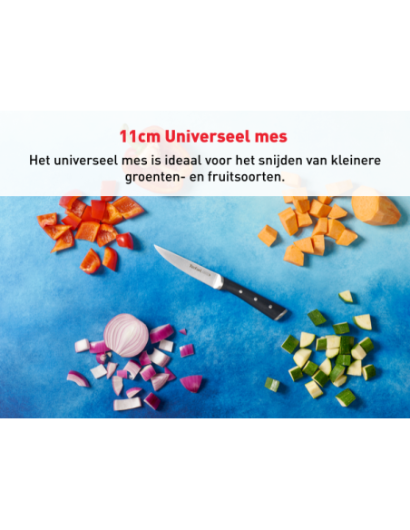 Ice Force - Set De 5 Couteaux De Cuisine + Bloc à Couteaux