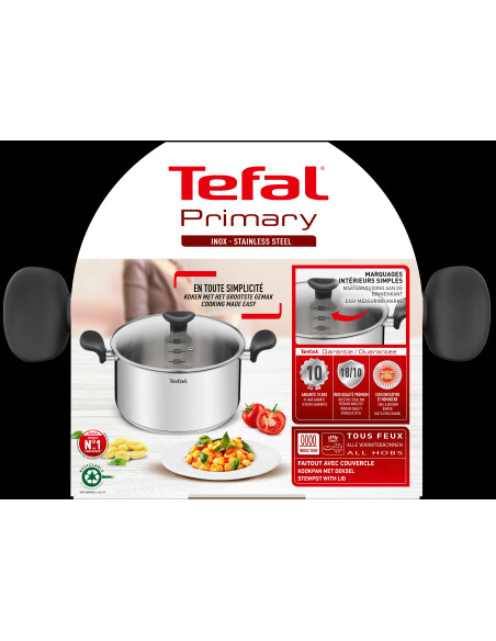 Faitout Inox 24cm Primary 5L