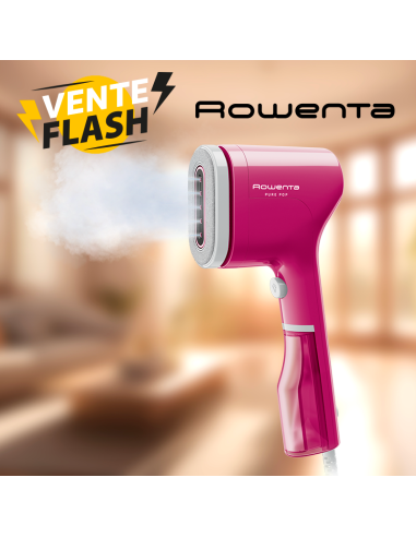 Défroisseur Vapeur à Main Rowenta Pure Pop Slim Rose - 1300W