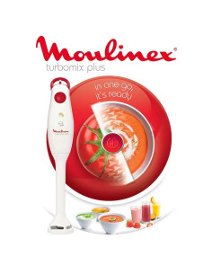 Mixeur Plongeant Turbomix 350W Blanc 2