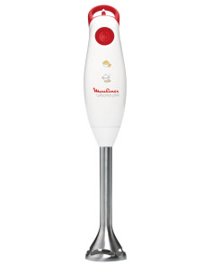Mixeur Plongeant Turbomix 350W Blanc/Inox