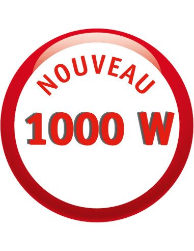 Moulinette Multifonction 1000W Avec Bol 1.5L Blanc
