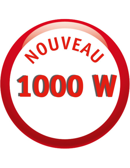 Moulinette Multifonction 1000W Avec Bol 1.5L Blanc