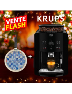 Machine à Café Essential Avec Broyeur à Grain + Crêpière Trendy Cook - (25cm) Gratuit