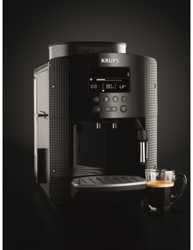 Machine à Café Essential avec Broyeur à Grain + Ecran