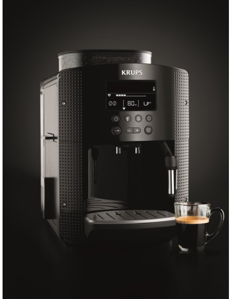 Machine à Café Essential avec Broyeur à Grain + Ecran Machine à Café Essential avec Broyeur à Grain + Ecran