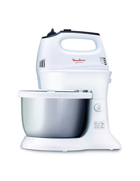 Batteur Avec Bol Quick Mix 300W Gris/Inox