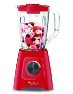 BLENDER MOULINEX LM420510 BLENDFORCE 600W - ROUGE - GARANTIE 1 AN