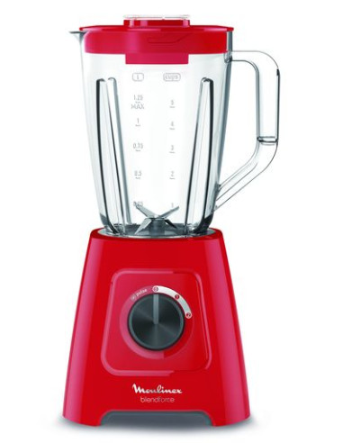BLENDER MOULINEX LM420510 BLENDFORCE 600W - ROUGE - GARANTIE 1 AN