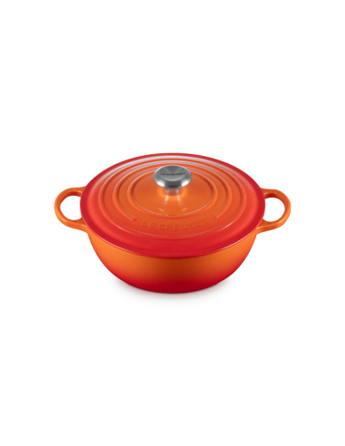 Marmite  En Fonte Emaillée 26cm Volcanique