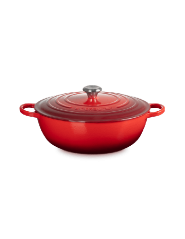 Marmite En Fonte Emaillée 32cm Cerise