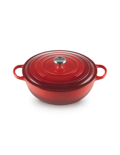 Marmite En Fonte Emaillée 32cm Cerise 2