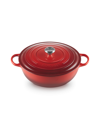 Marmite En Fonte Emaillée 32cm Cerise