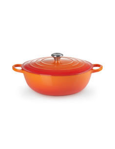 Marmite En Fonte Emaillée 32cm Volcanique