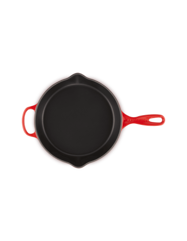 Sauteuse Adhérente Avec Becs Verseurs Les Forgées 26cm Cerise