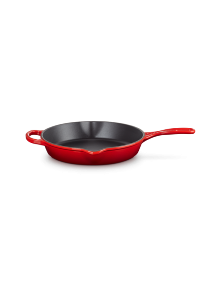 Sauteuse Adhérente Avec Becs Verseurs Les Forgées 26cm Cerise Sauteuse Adhérente Avec Becs Verseurs Les Forgées 26cm Cerise