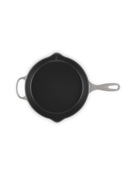 Sauteuse Adhérente Avec Becs Verseurs Les Forgées 26cm Gris Clair Sauteuse Adhérente Avec Becs Verseurs Les Forgées 26cm Gris Clair