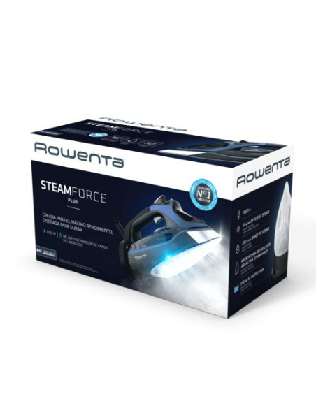 Fer Vapeur Steam Force Plus 3000W Bleu Fonce