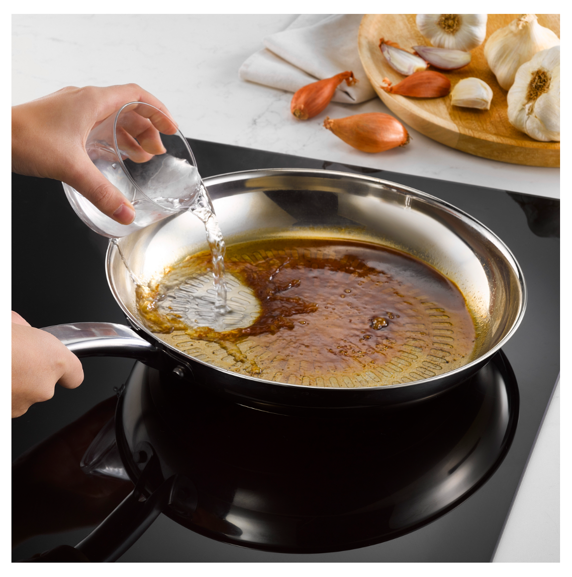 Poêle Inox Intuition 24cm