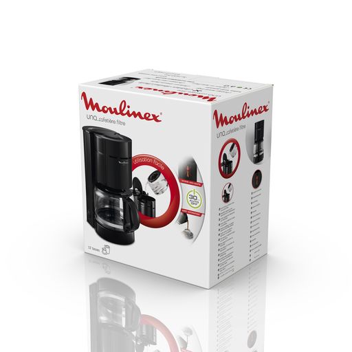 Cafetière Uno 12 Tasses Noir