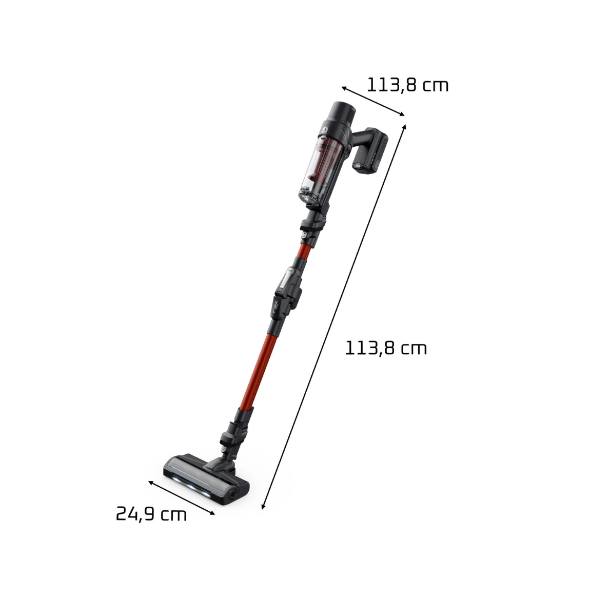 Aspirateur Balai Sans Fil Rowenta X-Pert Flex 7.60 Animal